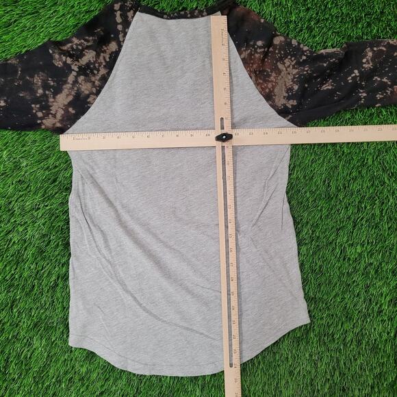 Pink-Floyd Raglan Baseball Tee Shirt Womens 2XS/XS 16x24 - Picture 10 of 14